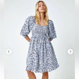 Super Natural by Secret Mission NWT Floral Mini Dress | Size Medium